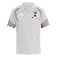 Men's adidas Silver Columbus Crew 2026 Tiro Competition Polo
