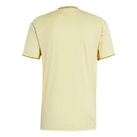 Men's adidas Tan Columbus Crew 2025 One Planet Pre-Match Top