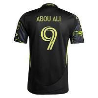 Men's adidas Wessam Abou Ali Black Columbus Crew 2025 The Goosebumps Kit On-Field Authentic Jersey