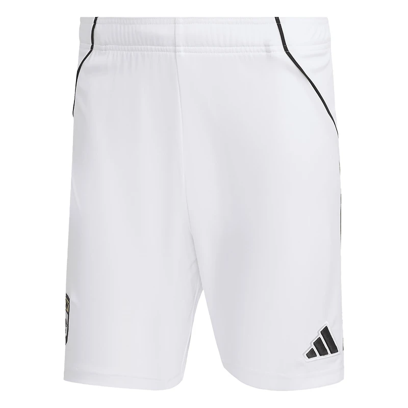 Short adidas blanc Columbus Crew 2025 Archive Collection Authentic pour homme