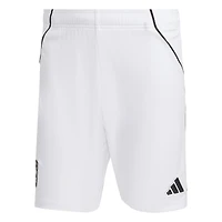 Short adidas blanc Columbus Crew 2025 Archive Collection Authentic pour homme
