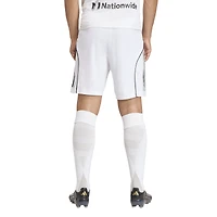 Men's adidas White Columbus Crew 2025 Archive Collection Authentic Shorts