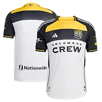 maillot Adidas Columbus Crew 2025 blanc pour homme, troisième authentique