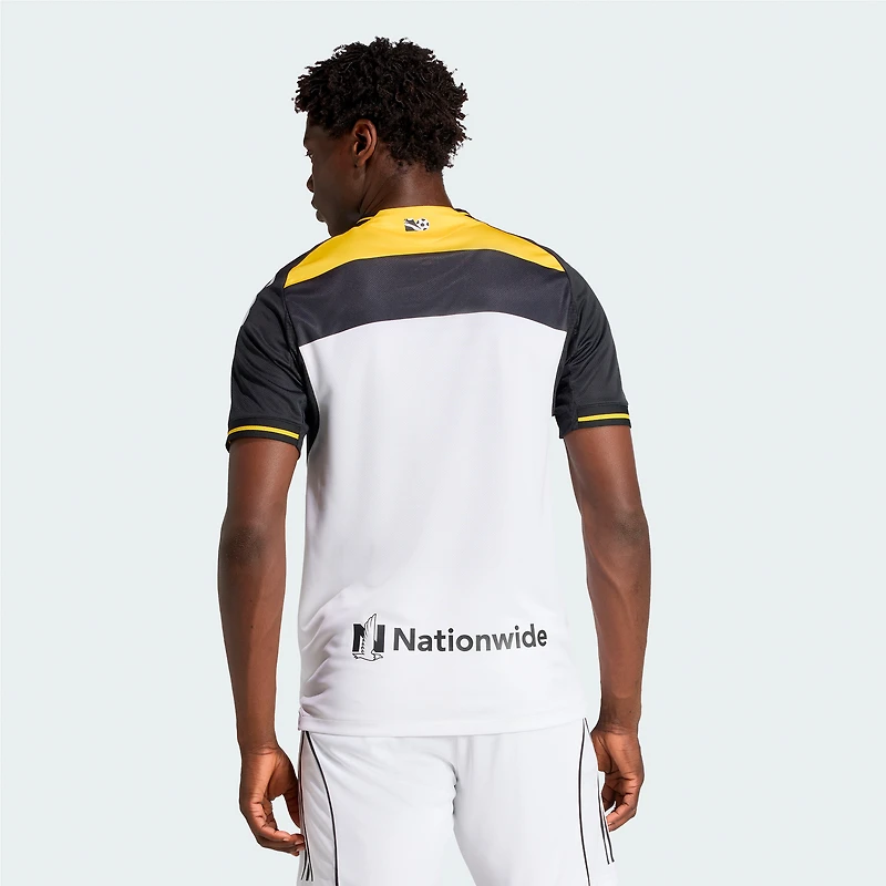 maillot Adidas Columbus Crew 2025 blanc pour homme, troisième authentique
