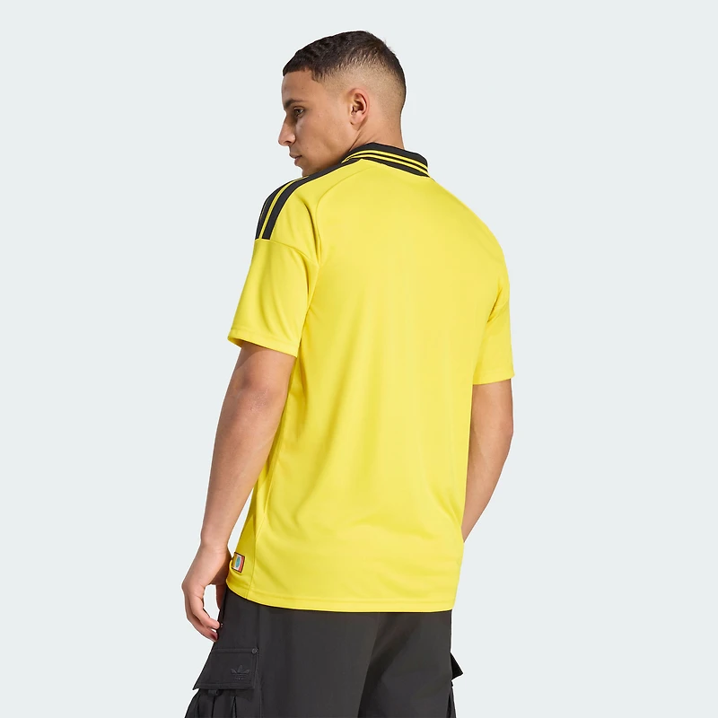 Maillot réplique adidas Columbus Crew jaune pour homme, édition 2026 « Conçu l'excellence ».