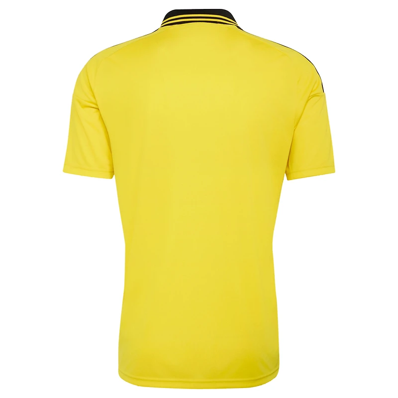 Men's adidas Yellow Columbus Crew 2026 The Crafted for Excellence Kit Replica Jersey
