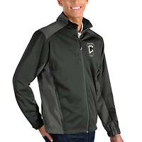 Veste zippée intégrale Revolve Antigua Charcoal Columbus Crew pour homme