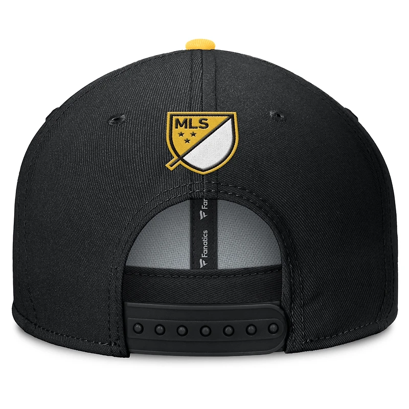 Men's Fanatics Black Columbus Crew Batters Box Snapback Hat