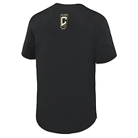 Maillot à boutons Fanatics Black Columbus Crew Maximum Intensity pour homme