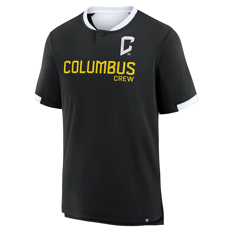 T-shirt noir Columbus Crew pour homme Fanatics Stoppage Time Striker
