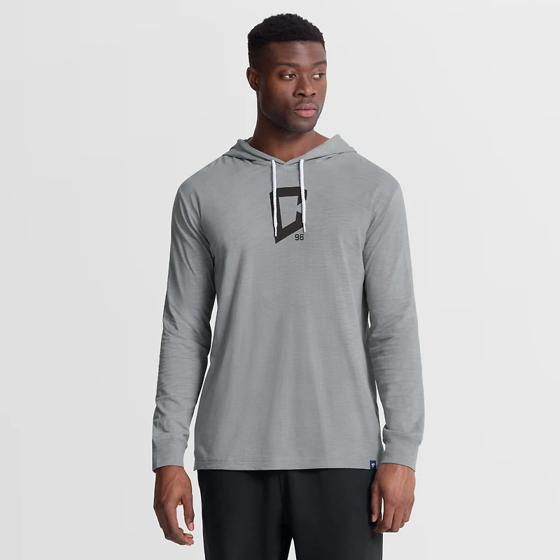 Sweat à capuche Fanatics gris Columbus Crew Unending Practice pour homme