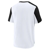 T-shirt Henley blanc pour homme Fanatics Columbus Crew Striker