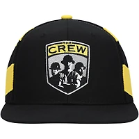 Casquette Mitchell & Ness pour homme noire Columbus Crew Jersey Hook Snapback