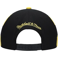 Casquette Mitchell & Ness pour homme noire Columbus Crew Jersey Hook Snapback