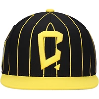 Casquette Mitchell & Ness noire Columbus Crew Team Pin pour homme