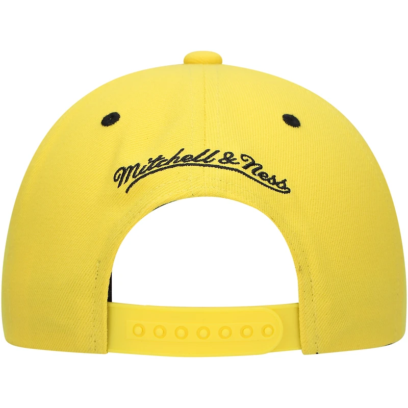 Casquette Mitchell & Ness Gold Columbus Crew Breakthrough Snapback pour homme