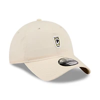 Casquette ajustable New Era Columbus Crew Micro Team Logo 9TWENTY beige pour homme