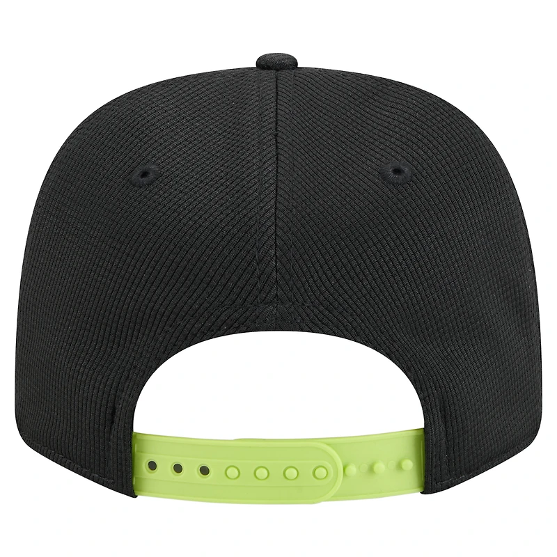 Casquette extensible à boutons-pression Columbus Crew 2025 Jersey Hook 9SEVENTY de New Era pour homme