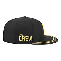 Men's New Era Black Columbus Crew 2026 Jersey Hook 9FIFTY Snapback Hat