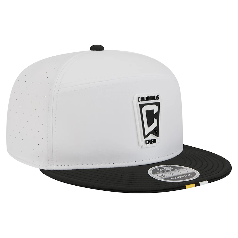 Casquette snapback New Era noire Columbus Crew 2026 MLS Kick Off 9FIFTY pour homme