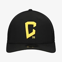Casquette ajustable New Era Columbus Crew noire pour homme, modèle Hook 9SEVENTY