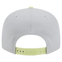 Men's New Era Gray Columbus Crew Color Pack Two-Tone 9FIFTY Snapback Hat