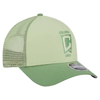 Men's New Era Green Columbus Crew Color Pack 9FORTY M-Crown A-Frame Adjustable Trucker Hat