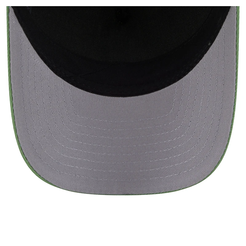 Men's New Era Green Columbus Crew Color Pack 9FORTY M-Crown A-Frame Adjustable Trucker Hat