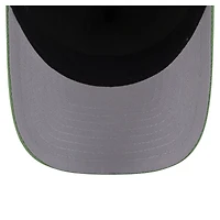 Men's New Era Green Columbus Crew Color Pack 9FORTY M-Crown A-Frame Adjustable Trucker Hat