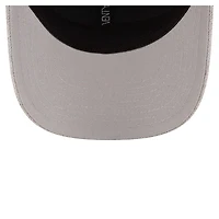 Men's New Era Heather Gray Columbus Crew 9SEVENTY COOLERA Stretch-Snap Adjustable Hat
