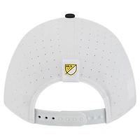 Casquette ajustable New Era blanche Columbus Crew 2026 MLS Kick Off 9FORTY M-Crown A-Frame pour homme
