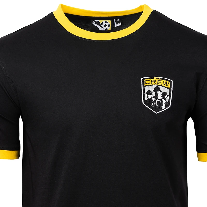 T-shirt noir Sport Design Sweden Columbus Crew 2025 pour homme, maillot Hook Ringer