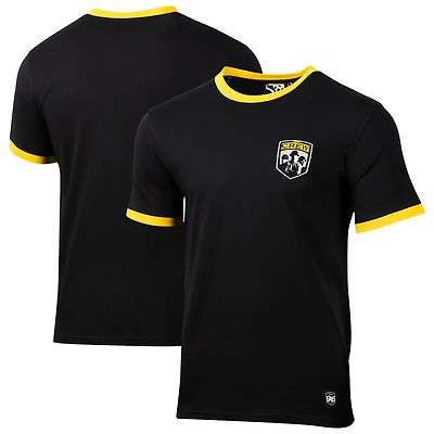 T-shirt noir Sport Design Sweden Columbus Crew 2025 pour homme, maillot Hook Ringer