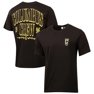 Men's Sport Design Sweden Black Columbus Crew Heritage Badge T-Shirt