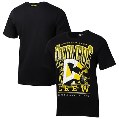 Men's Sport Design Sweden Black Columbus Crew Vintage '90s Relaxed T-Shirt