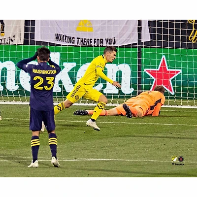 Pedro Santos Columbus Crew non signé lors des demi-finales de la conférence Est éliminatoires MLS 2020, but dans victoire