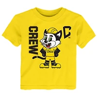 Toddler Outerstuff  Yellow Columbus Crew Mascot Hero T-Shirt