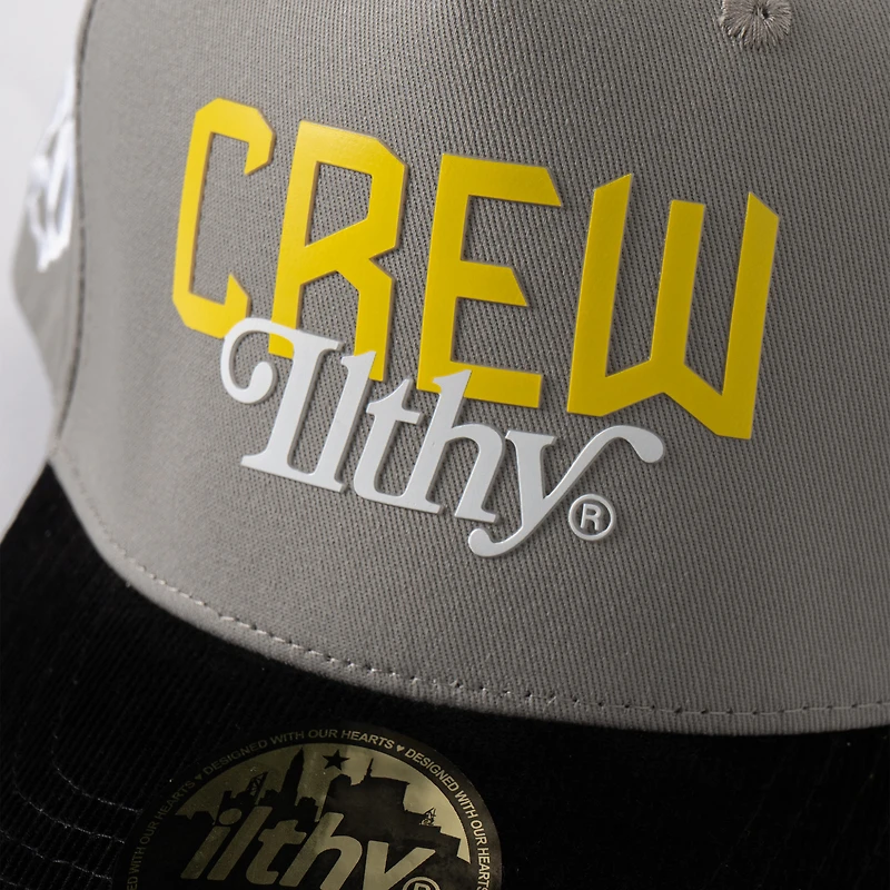 Unisex Gray ILTHY x Columbus Crew Premium Snapback Hat