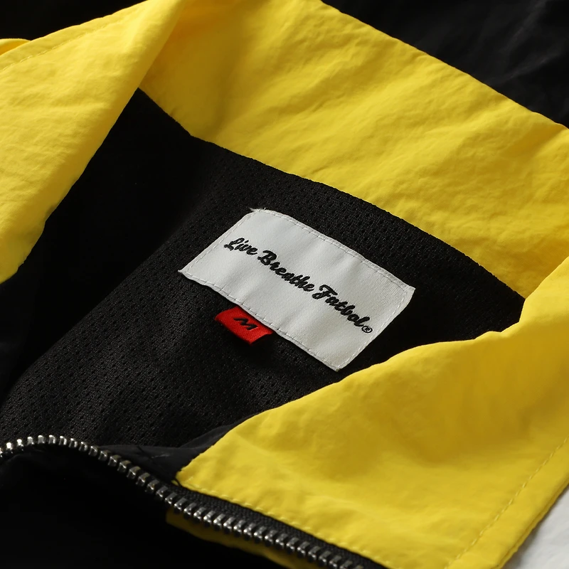 Unisex Live Breathe Futbol Black Columbus Crew Roadman Track Jacket