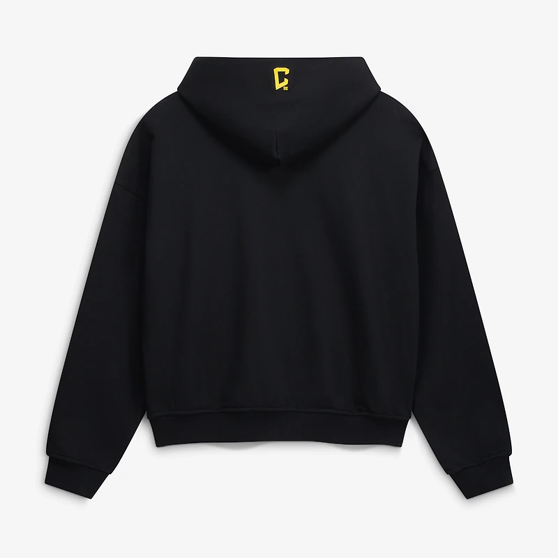 Sweat à capuche unisexe Live Breathe Futbol noir Columbus Crew Rossi