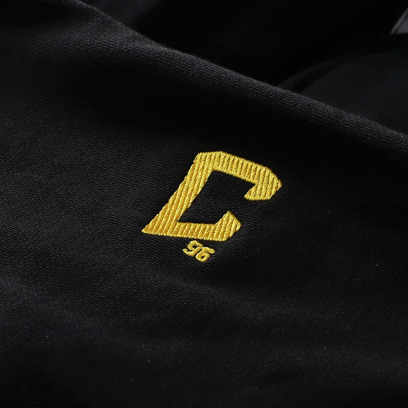 Sweat à capuche unisexe Live Breathe Futbol noir Columbus Crew Rossi