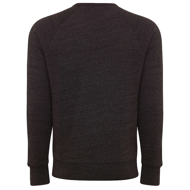 Sweat-shirt unisexe Sportiqe noir Columbus Crew Harmon Tri-Blend Raglan