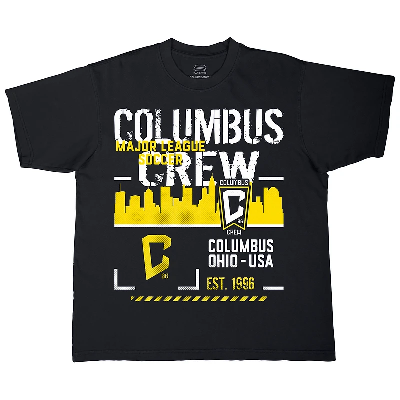 T-shirt unisexe Stadium Essentials noir Columbus Crew Hideout Urban