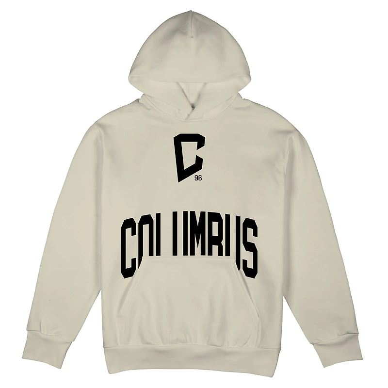 Sweat à capuche unisexe Stadium Essentials Sand Columbus Crew Surrender