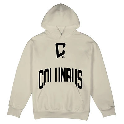 Sweat à capuche unisexe Stadium Essentials Sand Columbus Crew Surrender