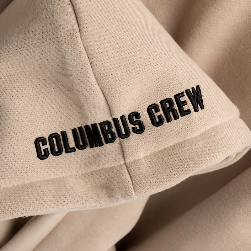 Sweat à capuche unisexe Tan ILTHY x Columbus Crew entièrement zippé
