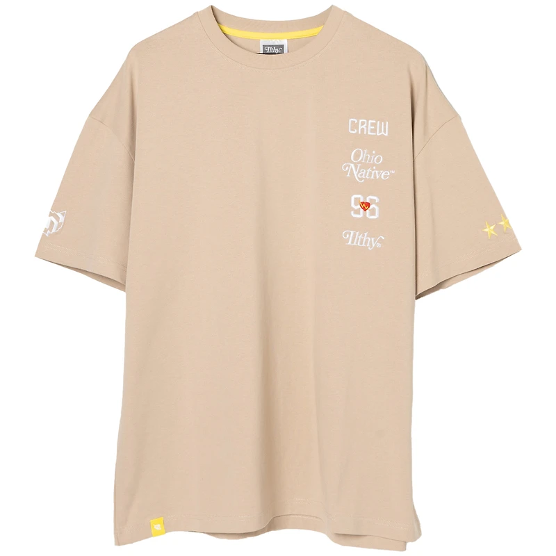 Unisex Tan ILTHY x Columbus Crew Heavyweight Logo T-Shirt