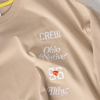 Unisex Tan ILTHY x Columbus Crew Heavyweight Logo T-Shirt