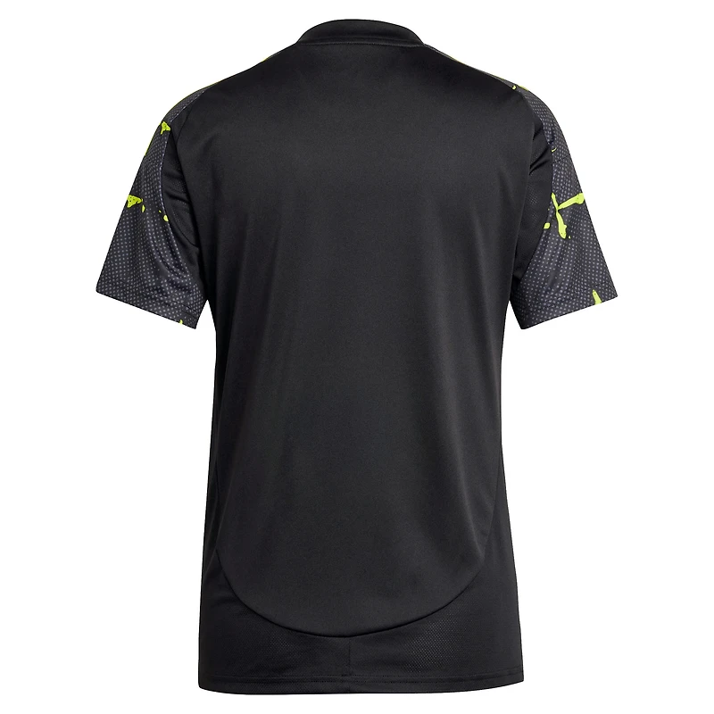 Maillot réplique du kit The Goosebumps 2025 noir pour femme adidas Columbus Crew