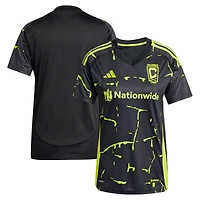 Maillot réplique du kit The Goosebumps 2025 noir pour femme adidas Columbus Crew